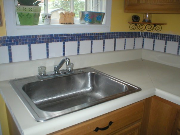 DIY Kitchen Back Splash