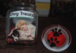 Dog Treat Jar