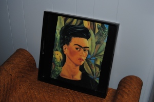 Frida Kahlo Decoupage Tray