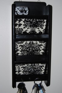 Decoupage key holder