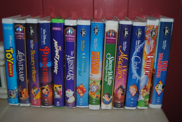 VHS Disney Movie Collection