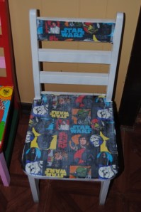 Decoupage Kids Chair