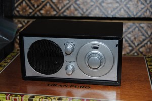 Desk top am fm radio