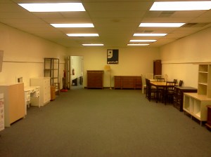 Empty Goodwill store